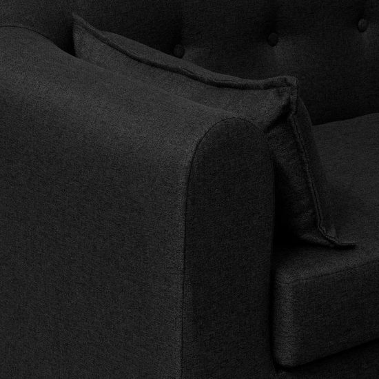 LIVING DALI 3.1.1 TELA NEGRO INNOVA - Imagen 5