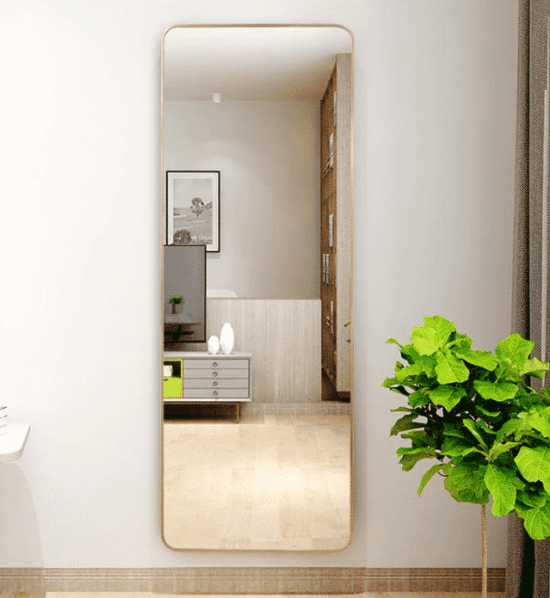 ESPEJO GOLD RECTANGULAR 70X170 - Imagen 2