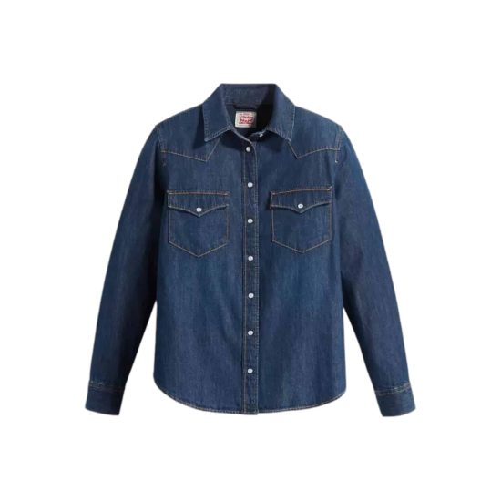 CAMISA MUJER DENIM ULTIMATE WESTERN LEVIS - Imagen 3