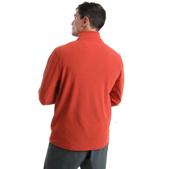 POLAR HOMBRE CHECK LIMARI NARANJO MD KANNU - Imagen 2