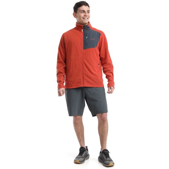 POLAR HOMBRE CHECK LIMARI NARANJO MD KANNU - Imagen 6