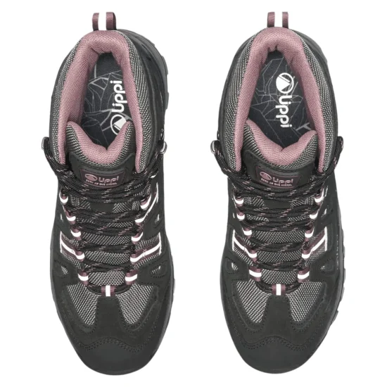 BOTIN MUJER PUELO CS HI NEGRO UVA LIPPI - Imagen 5