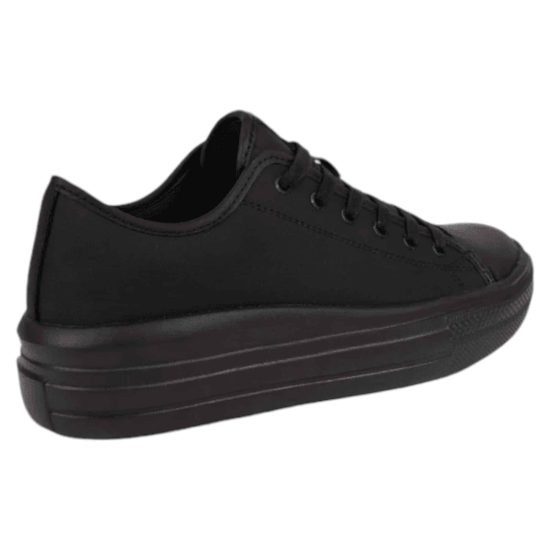 ZAPATILLA ESCOLAR MUJER 5CE122-WC BOAT LISO BLACK MAUI - Imagen 2