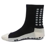 CALCETA ANTIDESLIZANTE ADULTO NEGRO OLYMPHUS