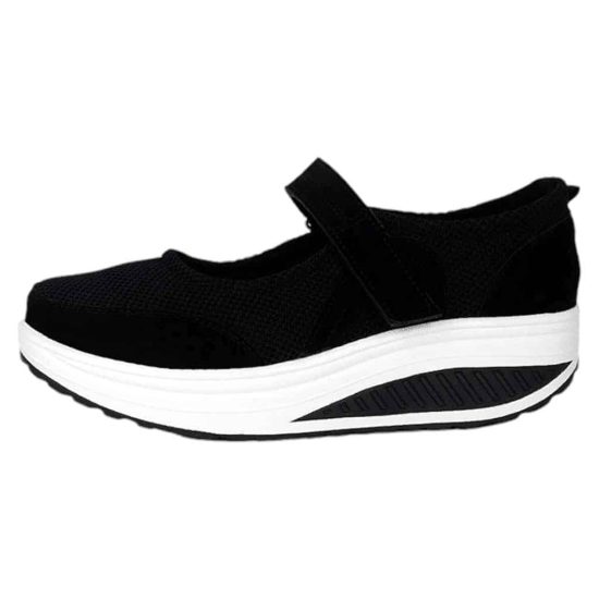 Zapatilla Mujer Sitka Negro Alquimia