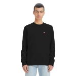 POLERON HOMBRE CREW BATWING MINERAL BLACK LEVIS