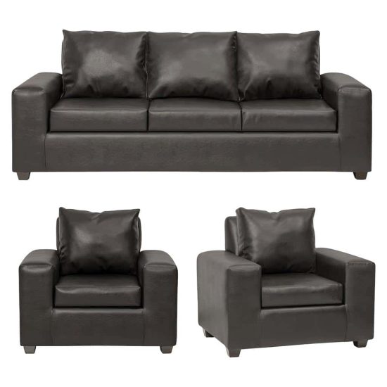 LIVING KAHLO 3.1.1 225 PU CAFE OSCURO INNOVA