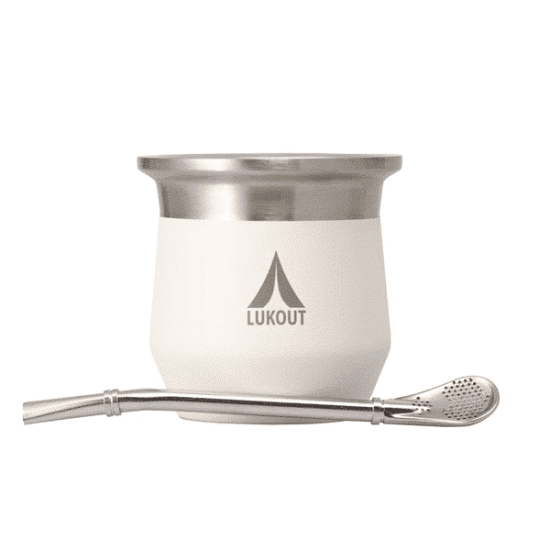 MATE TERMICO 170 ML LUKOUT CREMA