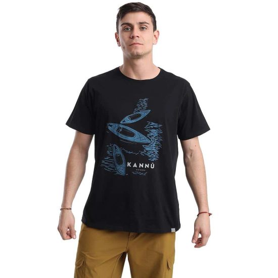 POLERA HOMBRE MC JERSEY LIFESTYLE NEGRO KANNU