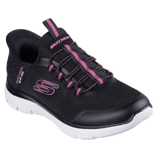 ZAPATILLA KIDS SUMMITS SKECHERS 303919L BLK - Imagen 2