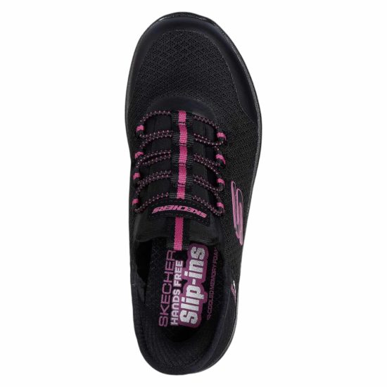 ZAPATILLA KIDS SUMMITS SKECHERS 303919L BLK - Imagen 5
