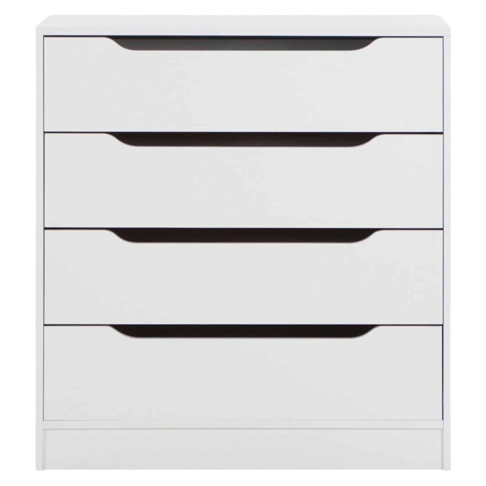 COMODA 4 CAJ 80X85X45 BLANCO CIC - Imagen 2