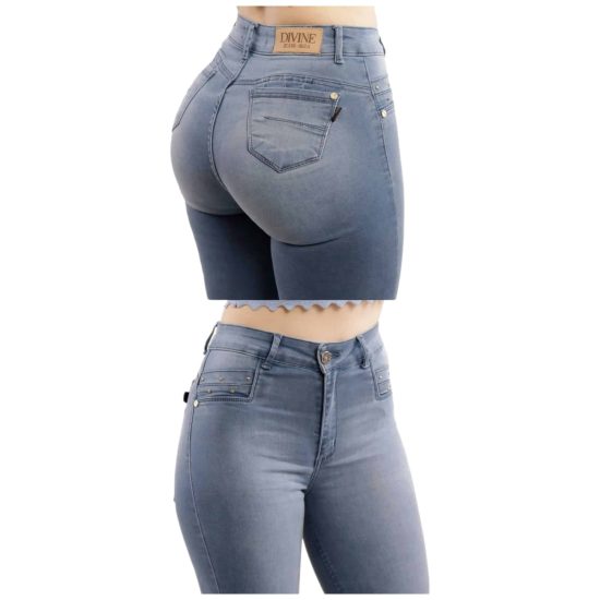 JEANS GUAYAQUIL LIGHT BLUE SKINNY DIVINE - Imagen 3