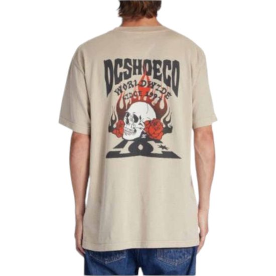 POLERA HOMBRE DEFIANT PLAZA TAUPE DC - Imagen 2