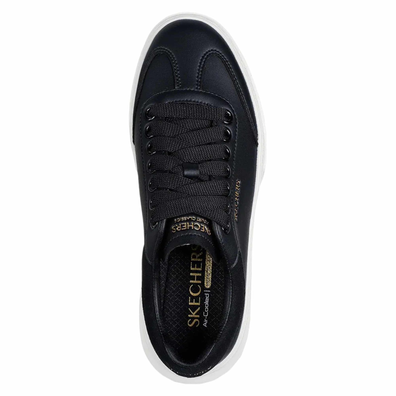 ZAPATILLA MUJER CORDOVA 185060BLK CLASSIC-BEST BEHAVIOR SKECHERS - Imagen 4