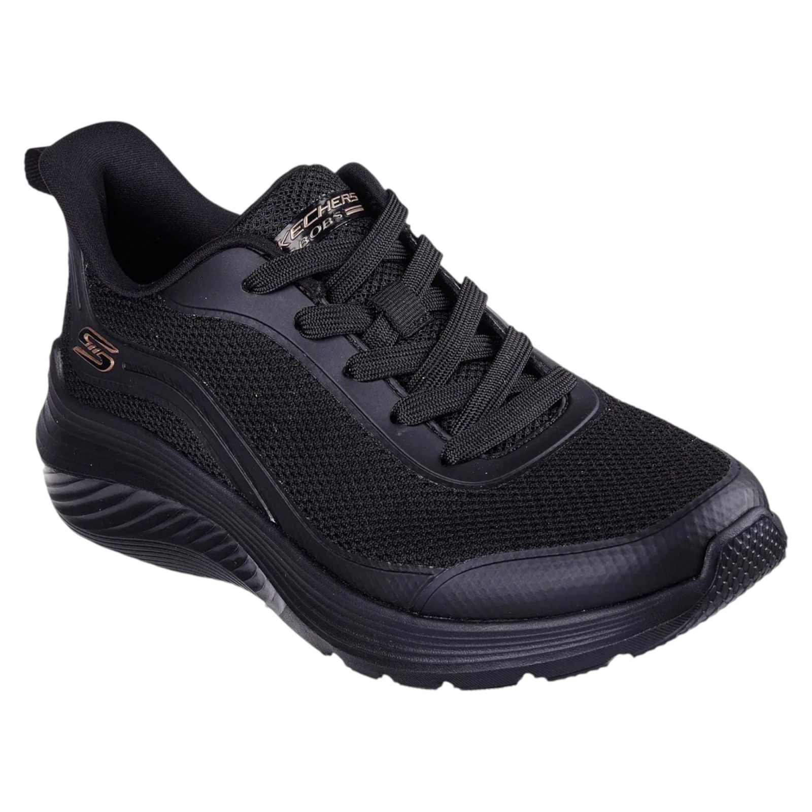 ZAPATILLA MUJER BOBS SQUAD WAVES-STILL 117483BBK WADING SKECHERS - Imagen 2