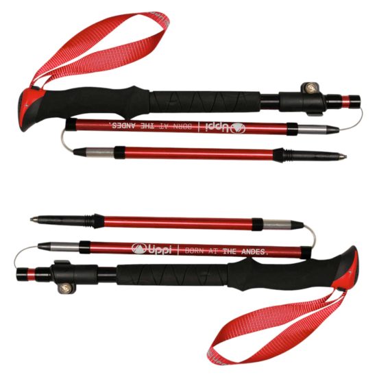 Baston Trekking Fast Trail Duo Rojo Lippi - Imagen 2