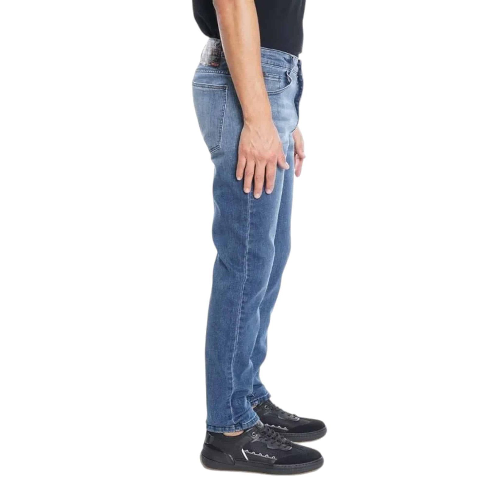 JEANS HOMBRE NEW SLIM TIRO MEDIO MED L20 ELLUS - Imagen 3