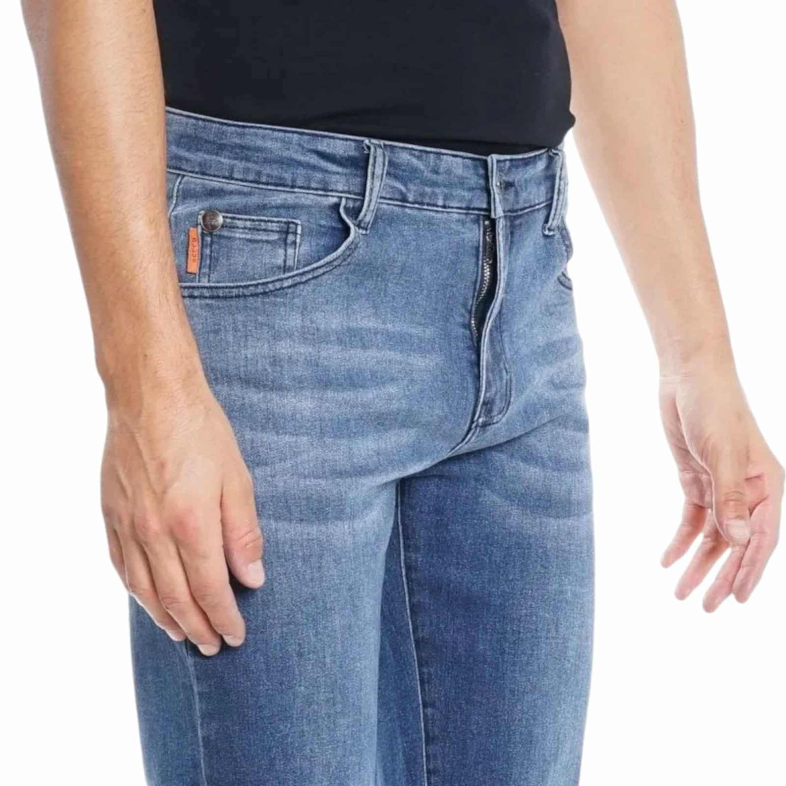JEANS HOMBRE NEW SLIM TIRO MEDIO MED L20 ELLUS - Imagen 4