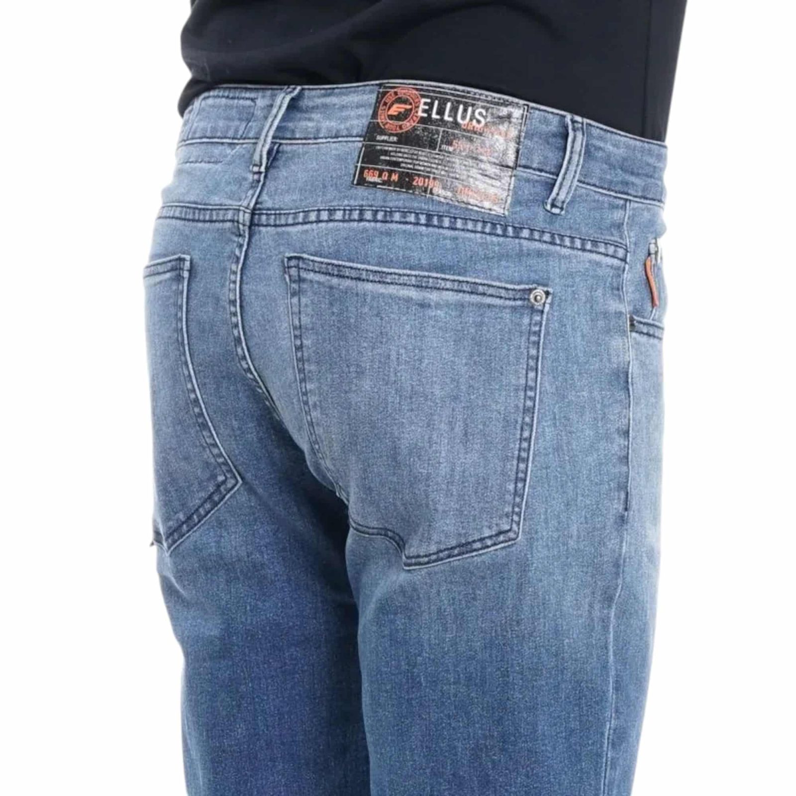JEANS HOMBRE NEW SLIM TIRO MEDIO MED L20 ELLUS - Imagen 5