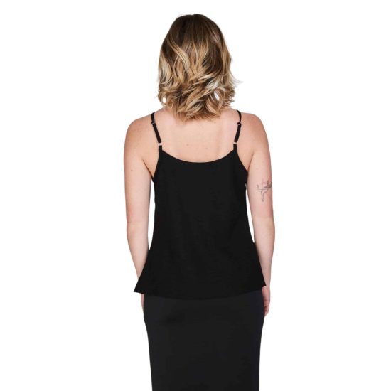 BLUSA NUDO MATILDE NEGRO ATREVIDA - Imagen 2