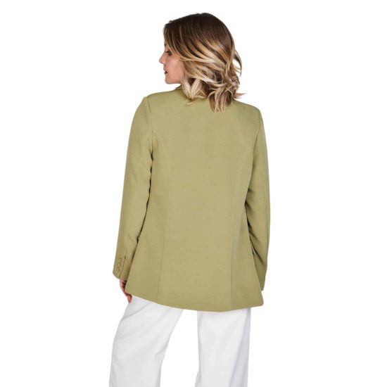 BLAZER ENTALLADO EMILY VERDE ECLIPSE - Imagen 2