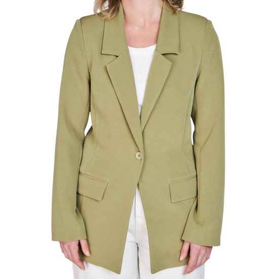 BLAZER ENTALLADO EMILY VERDE ECLIPSE - Imagen 3