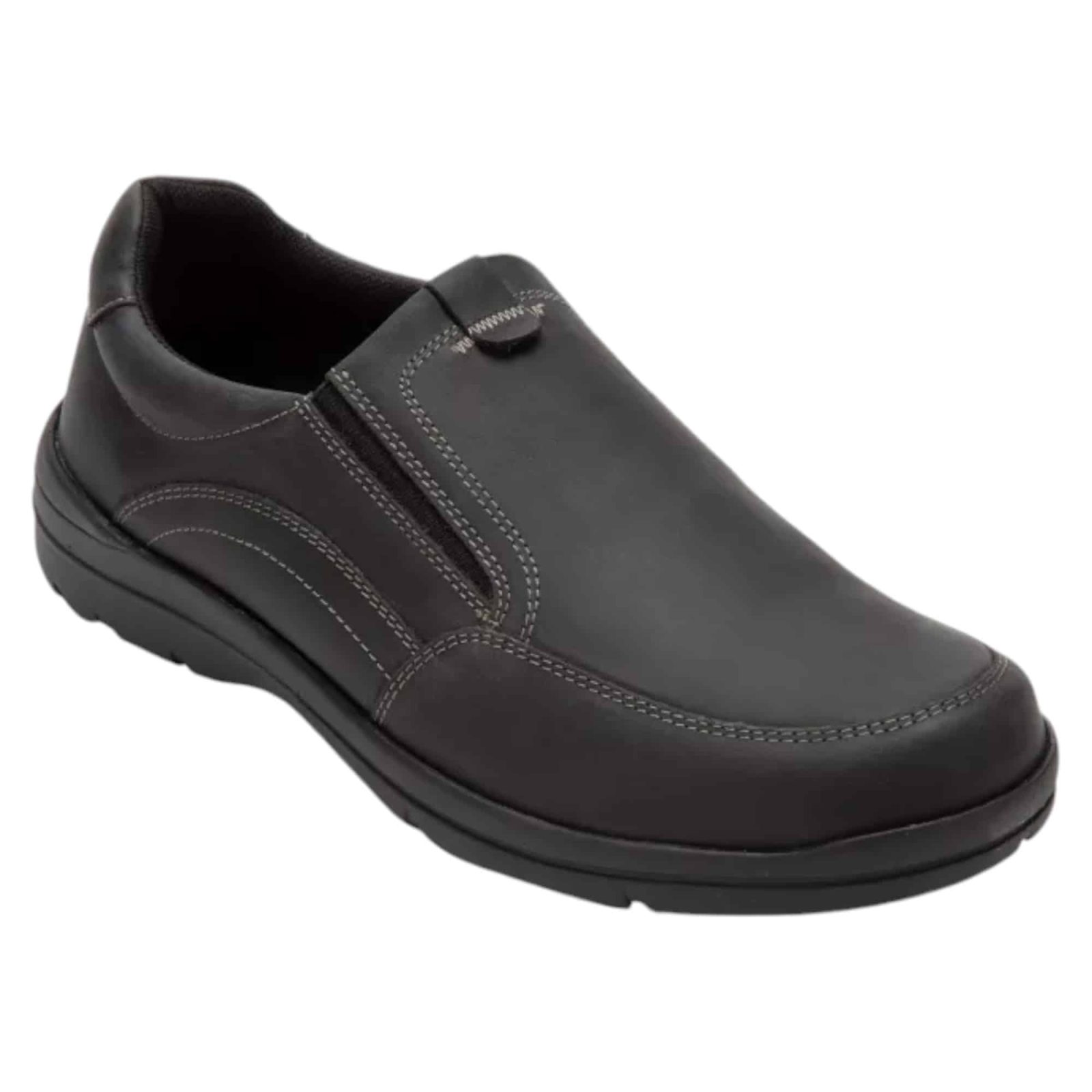 ZAPATO HOMBRE PULL UP WINIPEG NEGRO GUANTE - Imagen 2