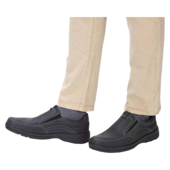 ZAPATO HOMBRE PULL UP WINIPEG NEGRO GUANTE - Imagen 4