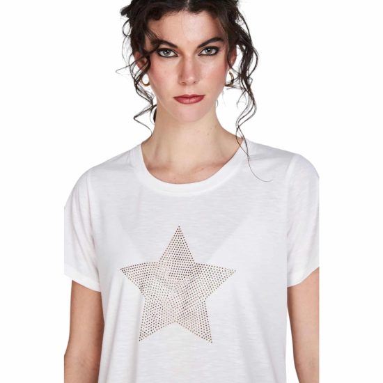 POLERA ESTRELLA VALENTINA ECRU ECLIPSE - Imagen 3