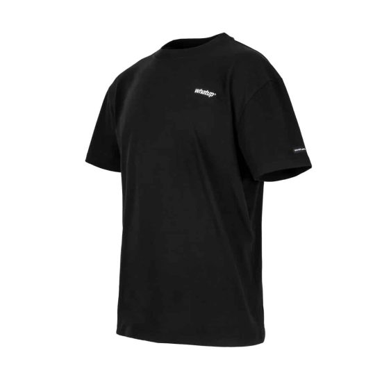 POLERA HOMBRE OVERSIZE ESENCIAL V2501NE BLACK WHATUP - Imagen 3