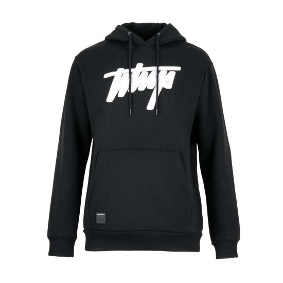 POLERON CANGURO HOMBRE NO95NE BLACK WHATUP - Imagen 2