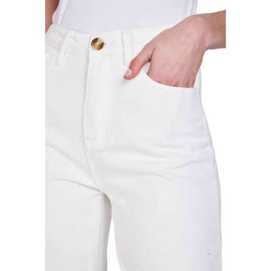 JEANS WIDE FLORENCIA BLANCO ECLIPSE - Imagen 3