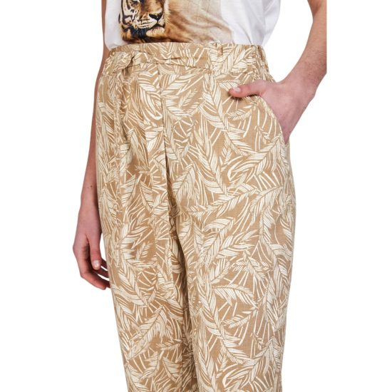 PANTALON ESTAMPADO ASUNCION BEIGE ECLIPSE - Imagen 4