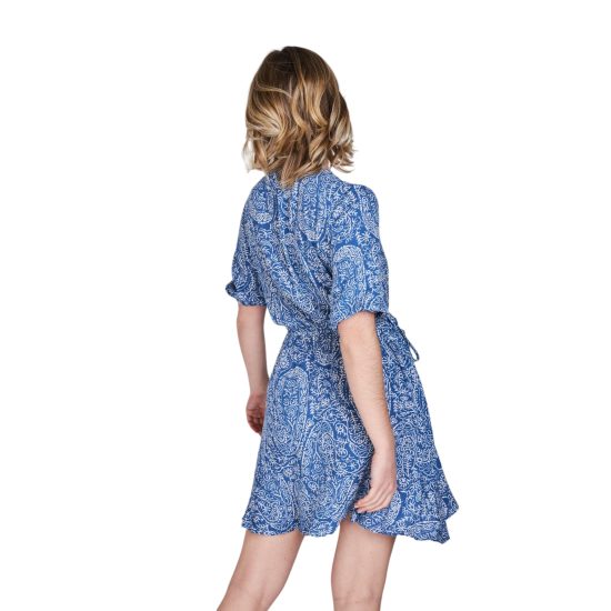VESTIDO ESTAMPADO VALE BLUE ECLIPSE - Imagen 2