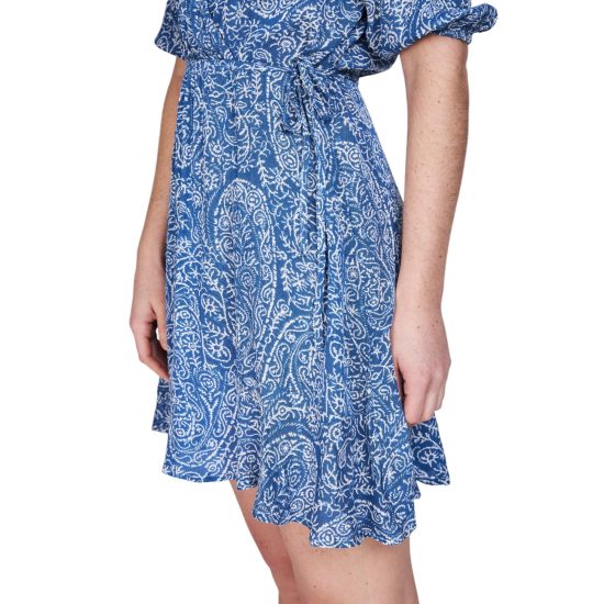 VESTIDO ESTAMPADO VALE BLUE ECLIPSE - Imagen 3