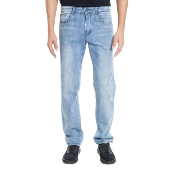 JEANS HOMBRE ELASTIC STRAIGHT MID BLUE FIVE POCKETS L20 ELLUS