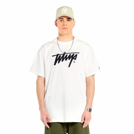 POLERA HOMBRE LOGO NO90BL WHITE WHATUP