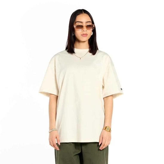 POLERA HOMBRE OVERSIZE ESENCIAL V2501BE CREAM WHATUP