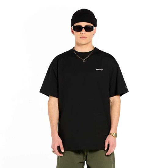 POLERA HOMBRE OVERSIZE ESENCIAL V2501NE BLACK WHATUP