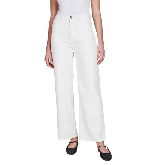 JEANS WIDE FLORENCIA BLANCO ECLIPSE