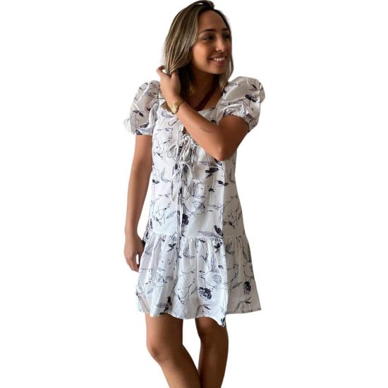 VESTIDO LAURA BLANCO ECLIPSE
