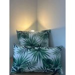 COJIN IMPERMEABLE PLANTAS VERDES 30X50 MENORCA