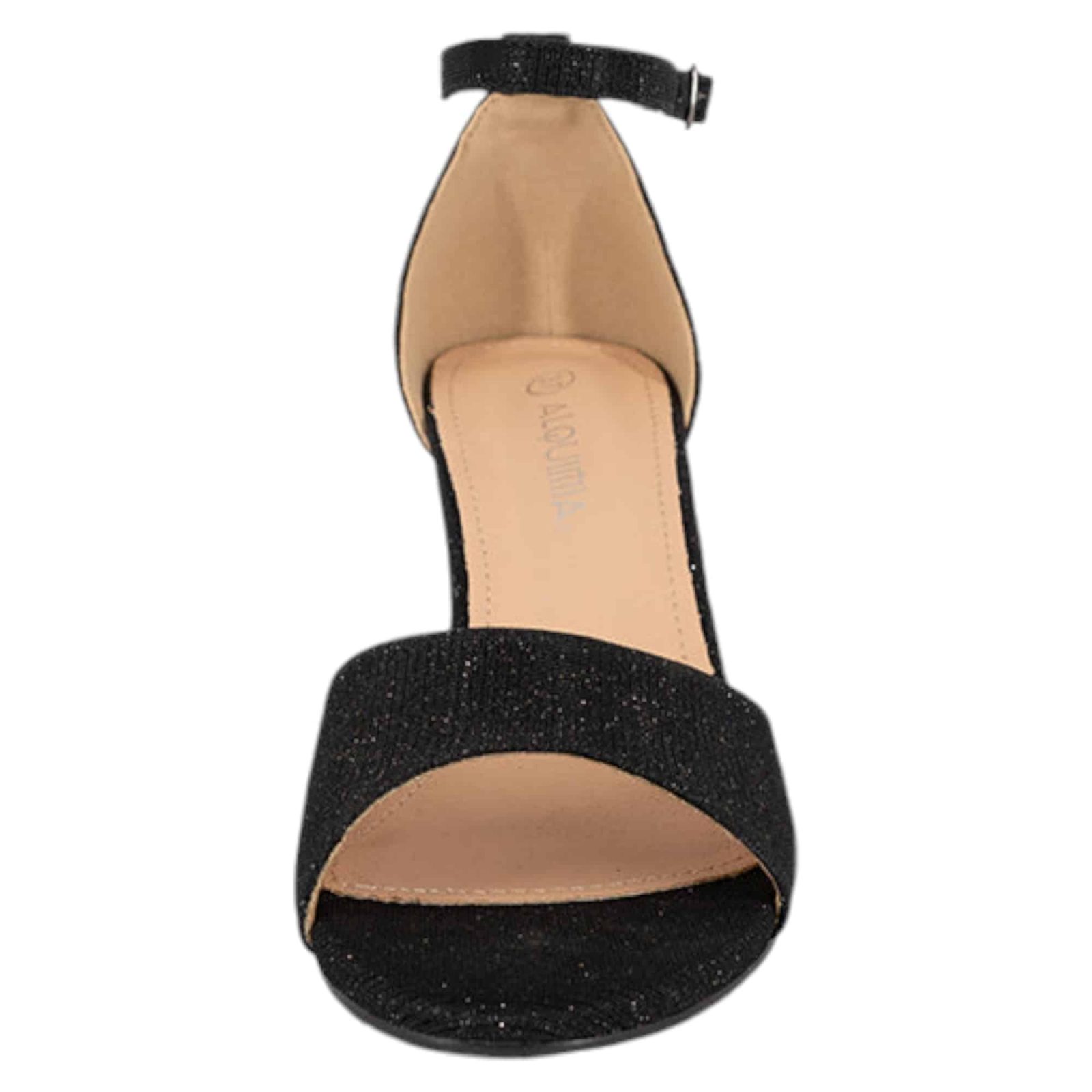 SANDALIA MUJER 3071-02 NEGRO ALQUMIA - Imagen 3