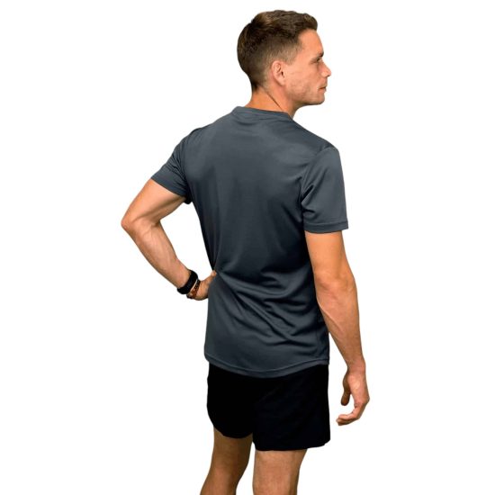 POLERA SOFT DRY HOMBRE GRIS KONKO - Imagen 3