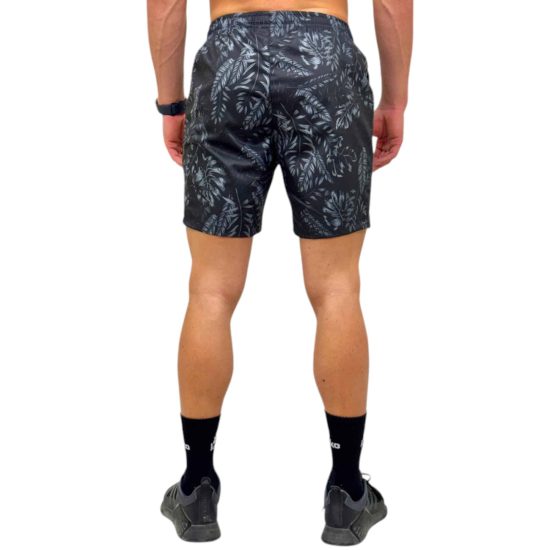 SHORT HOMBRE FLEX BLACK MONSTERA KONKO - Imagen 3