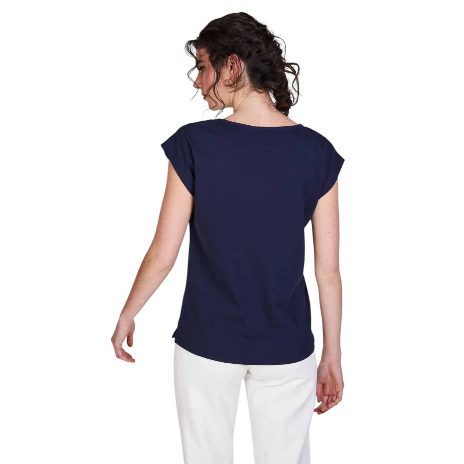 POLERA BERNARDITA AZUL MARINO ECLIPSE - Imagen 2