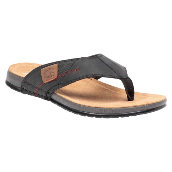 SANDALIA HOMBRE TEXAS ALICANTE NEGRO GUANTE - Imagen 2