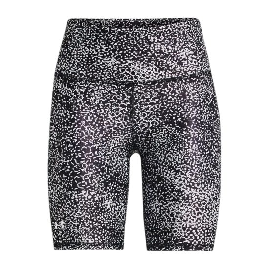 Shorts HeatGear Bike para mujer Under Armour - Gris Camo - Imagen 3