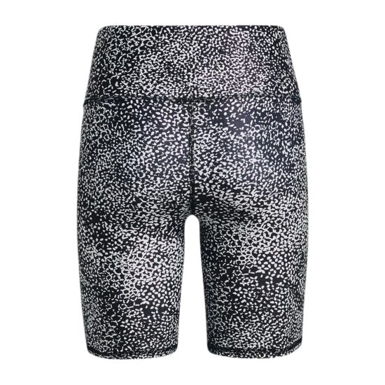 Shorts HeatGear Bike para mujer Under Armour - Gris Camo - Imagen 4